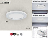 Plafoniera Sonnet, alb, 1880lm, LED 18W, 4000K, Rabalux 1489